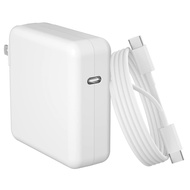 เครื่องชาร์จ Mac Book Pro-96W USB C อะแดปเตอร์ชาร์จไฟเร็วเข้ากันได้กับ MacBook Air 13 Inch ใหม่และ MacBook Pro 16 15 14 13นิ้ว2021 2020 2019 20186/6ft USB C ถึง C สายชาร์จ C