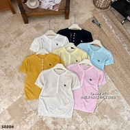 Rib Button Sweater