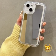 AirBag Mirror Phone Case For Vivo Y39 Y38 Y37 Pro Y36 Y29 Y27 Y27S Y16 Y02 Y02A Y02T Y78 Plus Y77 Y7