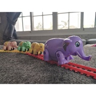 Elephant Train With Track Complete Set