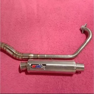 WRC RACING EXHAUST ROUND RING P30CM FOR MP CB GL TIGER MOTORCYCLES