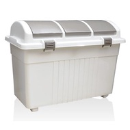 [特價]【日本RISU】三分類環保多功能收納大容量垃圾桶100L