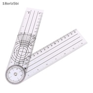 BI 1PC Multi-Ruler Goniometer Angle Medical Spinal Ruler 360 Degree Measuring Tool N
