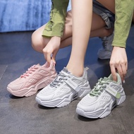 Women's Sneakers 5 Cm Heel Liftcasual Shoes Pink