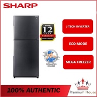 SHARP 461L INVERTER 2 DOOR FRIDGE SJ5022MDS