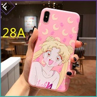 Sailor Moon Case Huawei Y6 2018 Y7 Y7 Prime Y7 Pro 2018 2019 Y9 Y9 Prime 2019 Y9s G10ปลอก Huawei Nova 2 Lite 2i 2S 3 3e 3i 4 4e 5 Pro 6 SE 7i โทรศัพท์กรณีการ์ตูนน่ารัก3D สาวสวยกระจกแต่งหน้าปกอ่อนพร้อมเชือกเส้นเล็กผู้ถือ
