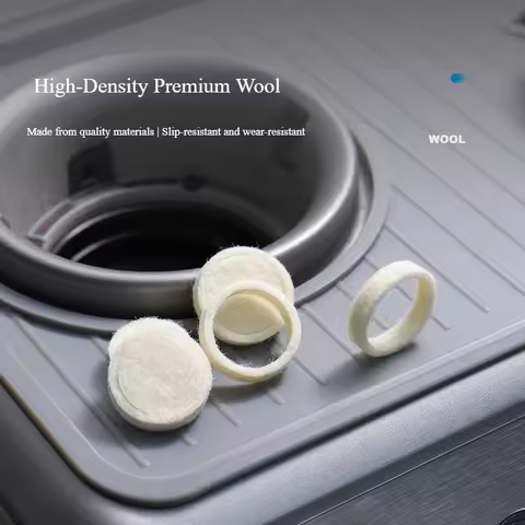 Wool Circle Gasket For Breville Espresso 870/878/880/450/500 machine Felt Washer Replacement Include