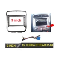 Frame 9 inch Honda Stream 2001-2004 Auto AC Panel Head Unit