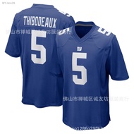 NFL Football Jersey Giants 5 Blue New York Kayvon Thibodeaux