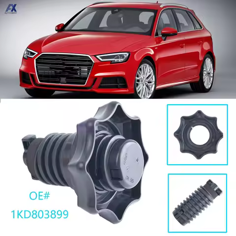 For AUDI A3 8P 8V Q7 4L RS3 Spare Wheel Tire Hold Fixing Mounting Screw Bolt Retainer Black Plastic 