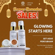 CHARMS HQ Skincare Set Halal Travel Size for Sensitive Glowing Dry Skin Care