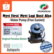 ORIGINAL PERODUA MYVI FIRST &amp; MYVI LAGI BEST 1.3/1.5 (2006-2017)/ PERODUA ALZA/AVANZA WATER PUMP RUSH F700 [16100-B9471]