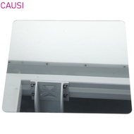 CAUSI 4 Pack Wall Mirror Tiles, 8 X 8 Inch Self Adhesive Square Mirror, Flexible Acrylic Acrylic Squ