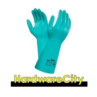 Ansell 37-165 AlphaTec Solvex Nitrile Gloves [12 PAIRS - Size L]