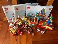 USED LEGO 80111 Lunar New Year Parade 2023 包郵 FREE POSTAGE