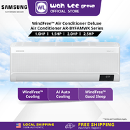 Samsung 1.0HP 1.5HP 2.0HP 2.5HP WindFree Deluxe Air Conditioner F-AR1-0BYFAMWK F-AR1-3BYFAMWK F-AR1-