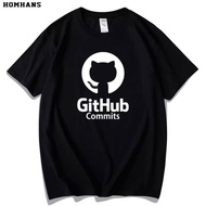 Github Programmer Monkey T-Shirt For Techies, Geeks, Pranksters, IT Fanatics, Otaku, Short-Sleeved G