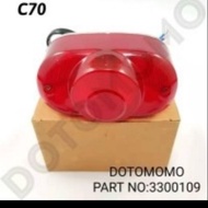 C70/c70z lampu belakang full set siap ada bar lampu