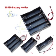 Battery Holder 18650 1 / 2 / 3 / 4 Slots 3.7V 18650 Casing with Wire Lead