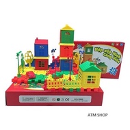 OH- Birthday Decoration 65-piece park puzzle toy box for children