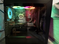經典台式水冷RGB高配電競主機 舊卡皇GTX 1080Ti 11GB Desktop i7-8700k AORUS GTX 1080Ti Z370主板解鎖極致性能，可以超頻
