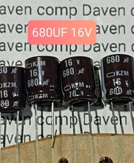 10BUAH ELCO 680UF 16V ELKO 680 UF 16 VOLT 680UF 16VOLT