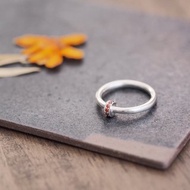 石榴石戒指銀925