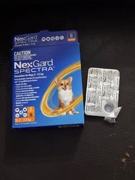 NexGard for dogs 2-3.5kg  5粒