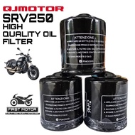QJMOTOR SRV250 SRV 250 HIGH QUALITY OIL FILTER
