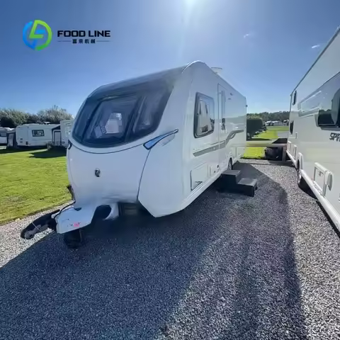 Customized 21ft Spacious Travel Trailers Camper Trailer Manufacturers China 7 Passengers 4x4 RV Cara