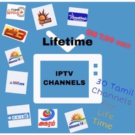 Tamil Channels for lifetime IPTV.channels untuk digunakan di android device/android phone/android tv/android box Dan iOS