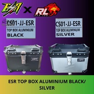 ESR TOP BOX ALUMINIUM BLACK/ SILVER