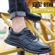 Steel Welding Puncture Lightweight Protective Toe-Covered Labor Protection Shoes Wear-Resistant Anti