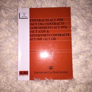(Used) Contract Act 1950 (murah)