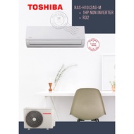 TOSHIBA 1.0 HP 1hp R32 NON INVERTER AIR CONDITIONER RAS-H10J2AG-M AIRCOND / AIR COND