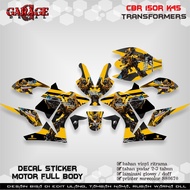 Decal CBR 150R K45 Lokal Full Body Stiker CBR 150R K45 Full Body 2014-2015 Bumblebee