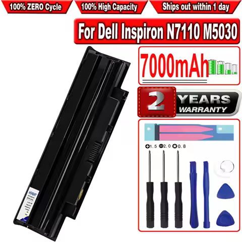 Battery for Dell Inspiron N5010 N5110 N5020 N5030 N5040 N5050 N3110 N4010 M5030 N7010 N7110 13R 14R 