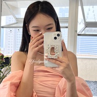 The NEW four-corner anti-fall Crystal mirror mobile phone case is suitable for Samsung Galaxy J7 Prime J6 Prime J5 Prime J2 Prime J7 Pro J6 Plus J5 Plus J2 Plus J2 2018 casing