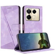 Vỏ điện thoại cho infinix Note 40 4G Note 40 Pro 5G Note 40 Pro+ 5G cảm giác da chất liệu da PU trườ