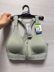 Decathlon 前拉鍊運動內衣 Sports Bra XS