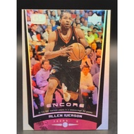 Upper Deck Game Dated Allen Iverson Holofoil nba card
