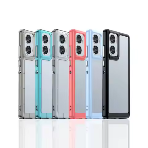 For Motorola Edge 50 Fusion Case For Motorola Edge 50 Fusion Cover 6.7 inch Colorful Soft Edge Silic