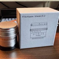 Ttartisan 50mm f1.2 apsc 手動鏡 Sony emount a6000 a6400 a6600 a6700