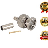 BNC Connector Crimping Connector BNC Male To RG58 Connector