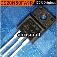 5PCS Original CS20N50F A9R CS20N50F TO-220F CS20N50FA8H 20N50F TO220F 20A/500V MOSFET transistor New