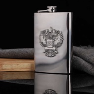 Small Wine Bottle 316 Stainless Steel Portable 304 Military Wine Bottle Mini Portable Half Catty 0.5