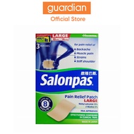 Salonpas Pain Relief Patch Large 3s