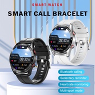 นาฬิกาสุขภาพ New Smart Watch Bluetooth Call Ecg Ppg Full Touch Screen Fitness Trackers Weather Call Information Reminder Multi Voice Sports Mode Smart Bracelet