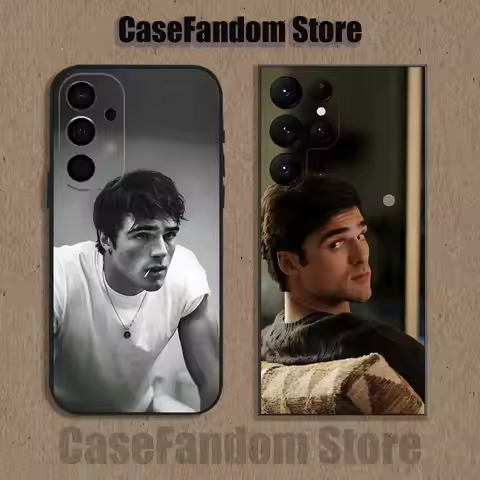 J-Jacob E-Elordi Phone Case For Samsung S26,S25,S24,S21,S22,S23,S30,Ultra,S20,Plus,Fe,Lite,5G Black 