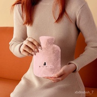 YQ Hot Water Bag Water Injection Hot Water Bottle Thickened Explosion-Proof Dysmenorrhea Belly Compress Waist Small Size